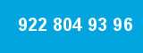922 804 93 96